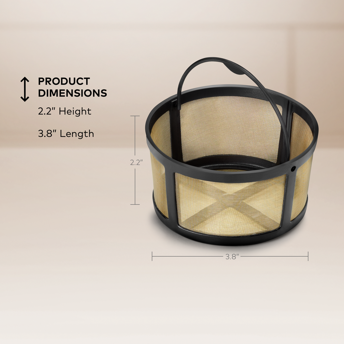 Keurig® Gold Tone Mesh Filter