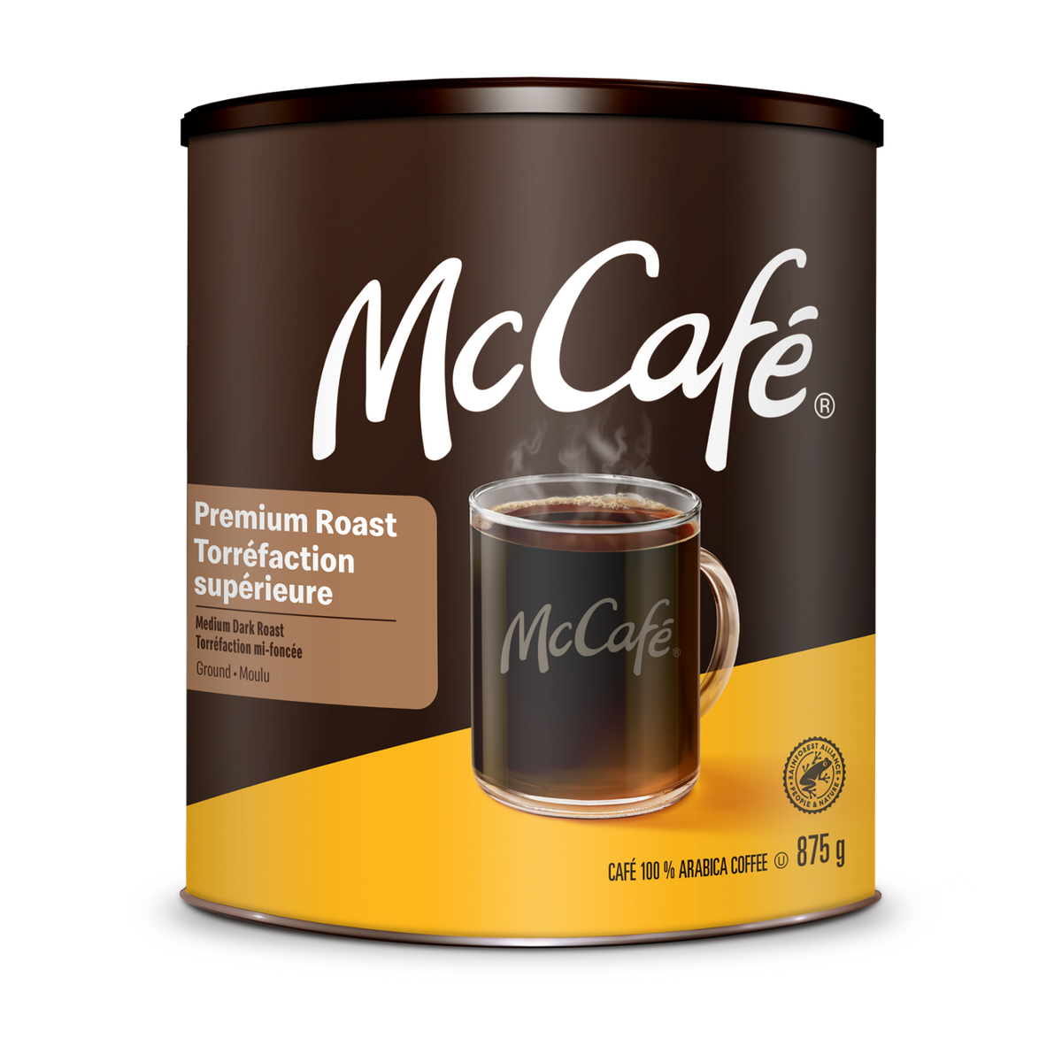 McCafé Premium Medium Dark Roast Ground Coffee Can