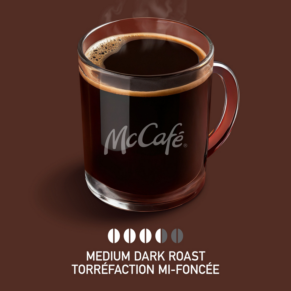 McCafé Premium Medium Dark Roast Whole Beans - 300g