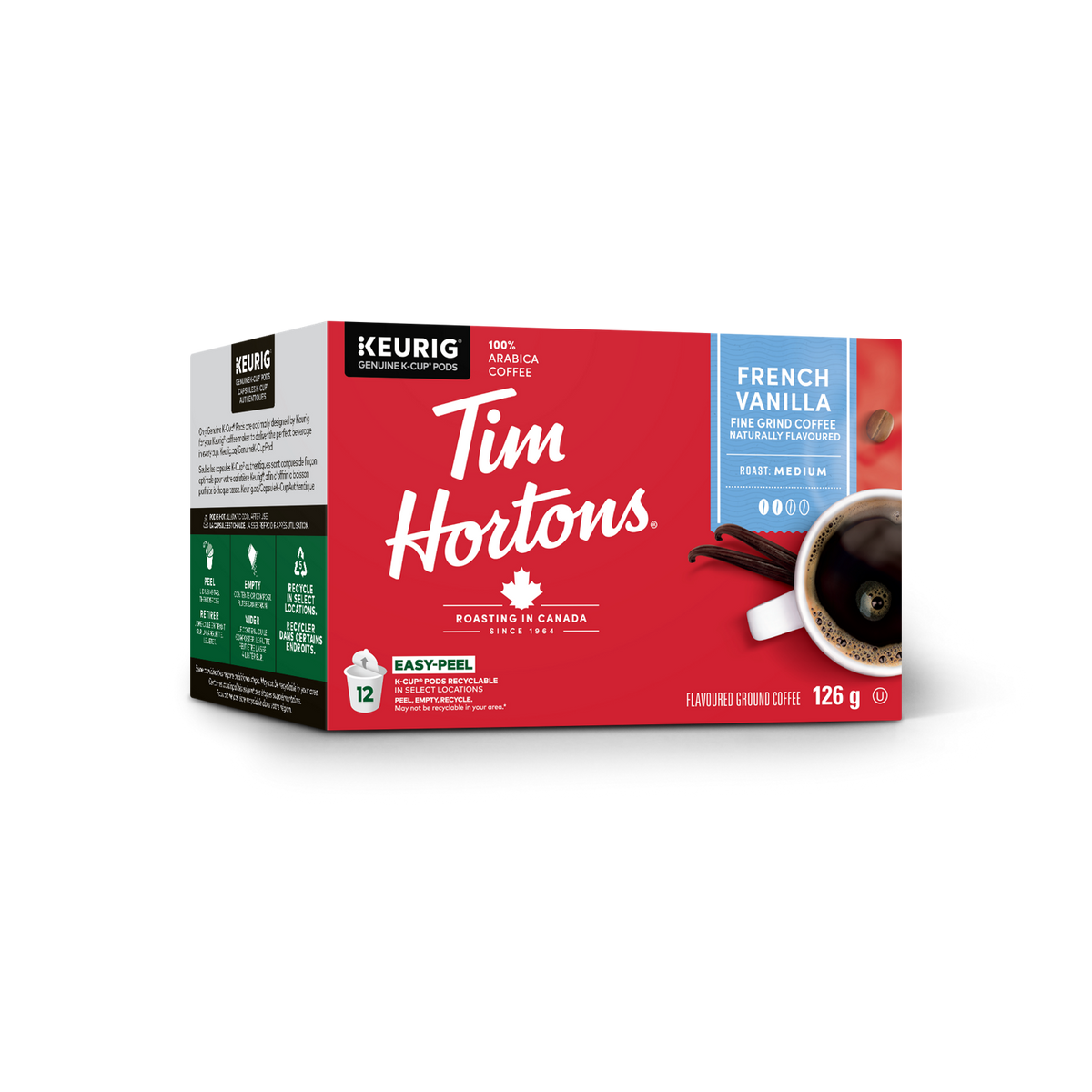 Tim Hortons French Vanilla Medium Roast Coffee