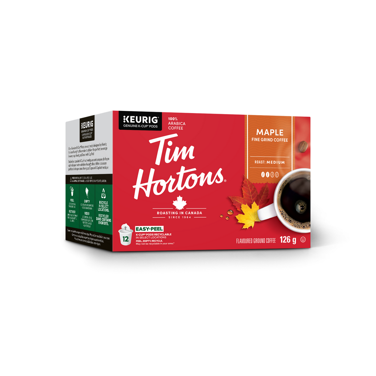 Tim Hortons Maple Flavoured Medium Roast Coffee