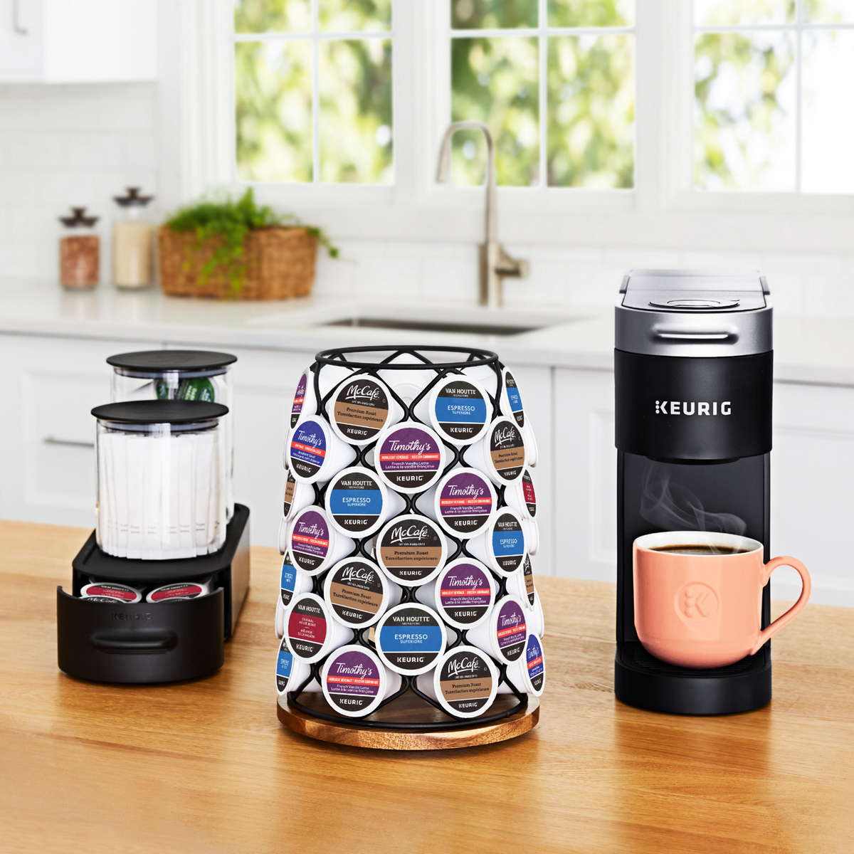 Keurig® Wood And Wire K-Cup® Pod Carousel