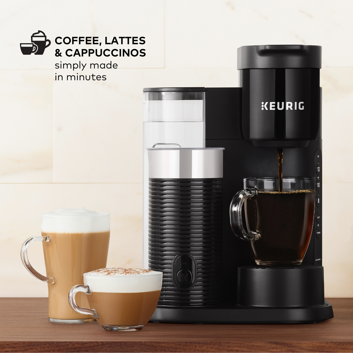 Keurig® K-Café Essentials® Single Serve Coffee - Latte & Cappuccino Maker
