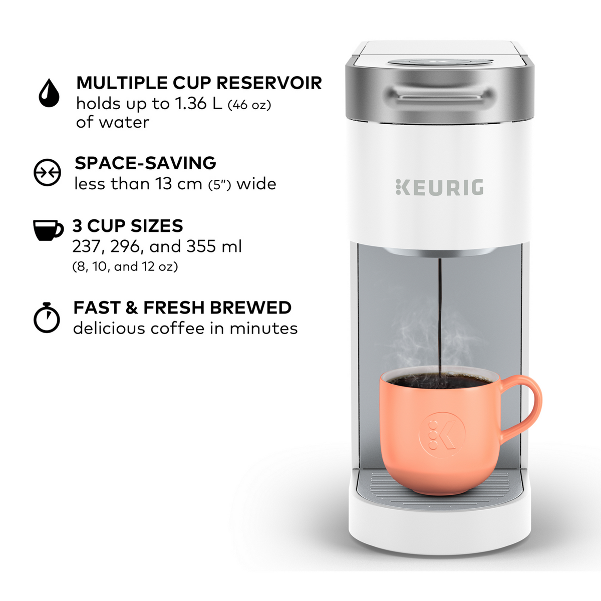 Keurig® K-Slim® Single Serve Coffee Maker