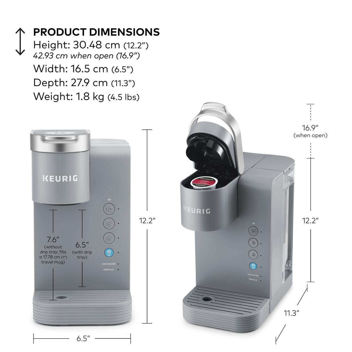 Keurig® Single Serve K-Iced Essentials® Coffee Maker