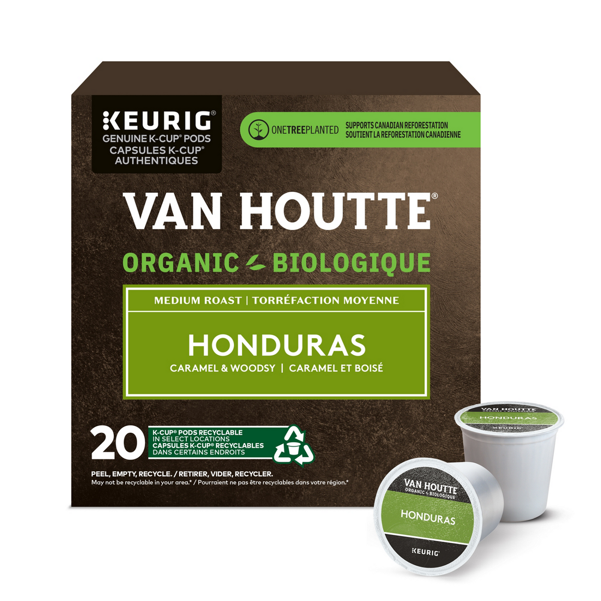 Van Houtte Honduras Organic Fairtrade Medium Roast Coffee
