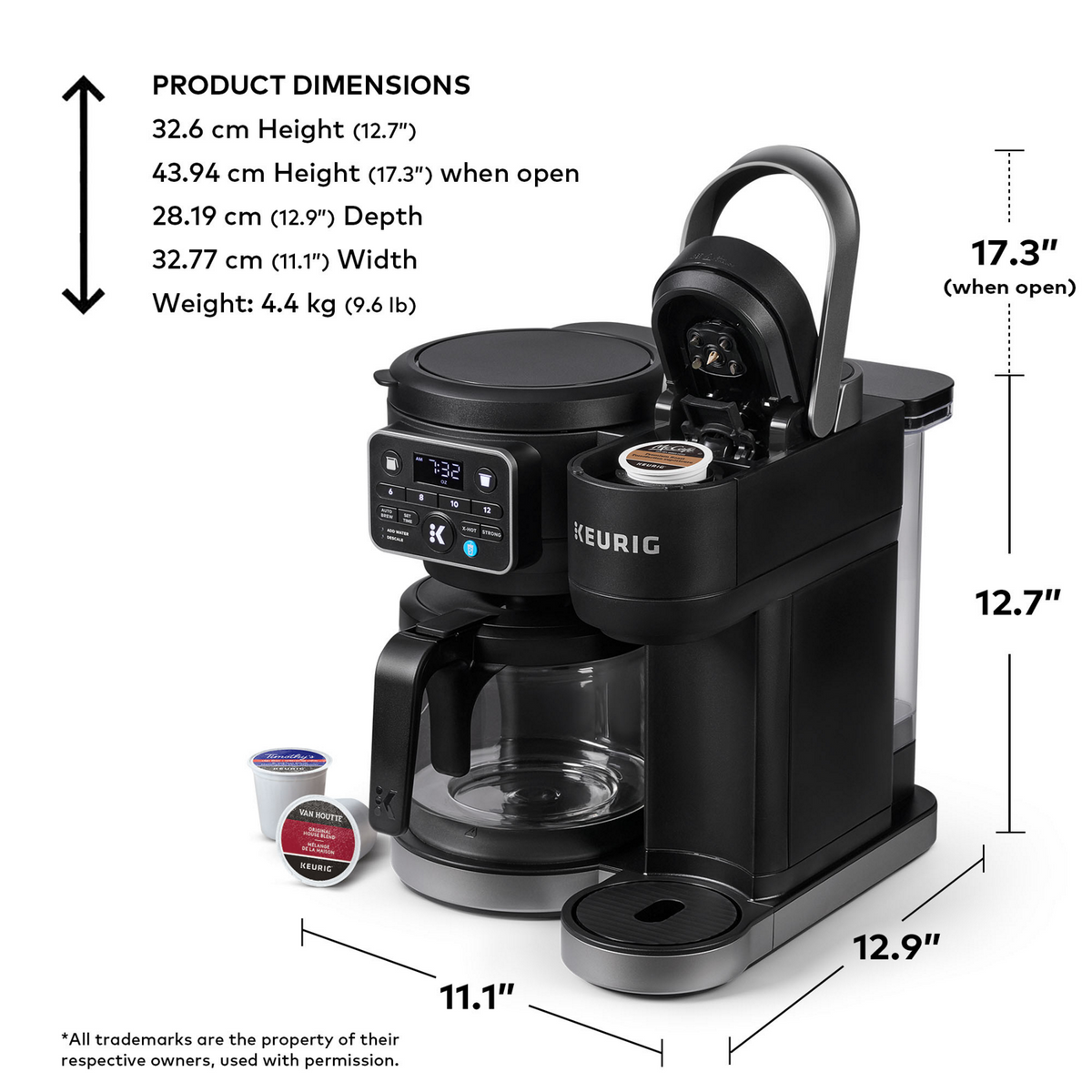 Keurig® K-Duo® Hot & Iced Single Serve & Carafe Coffee Maker Gen2