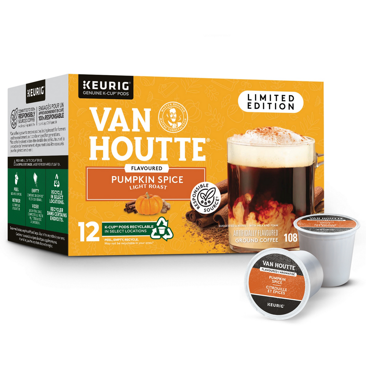 Van Houtte Pumpkin Spice Light Roast Coffee