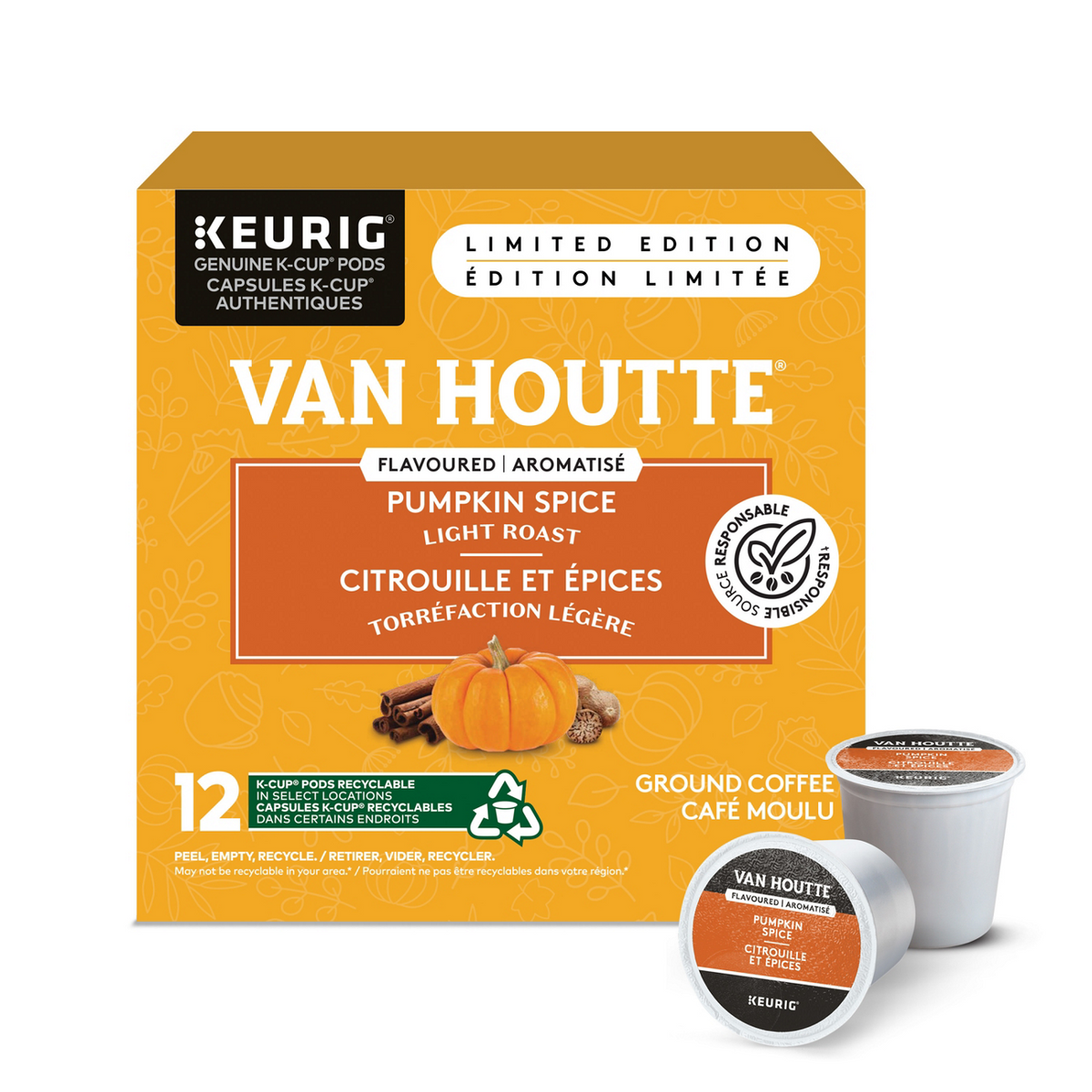 Van Houtte Pumpkin Spice Light Roast Coffee