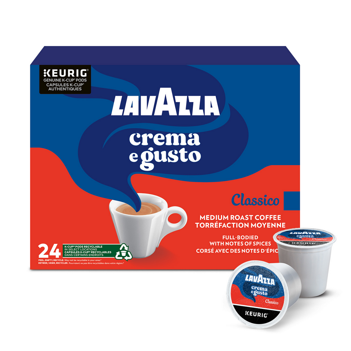 Lavazza Crema e Gusto Medium Roast Coffee