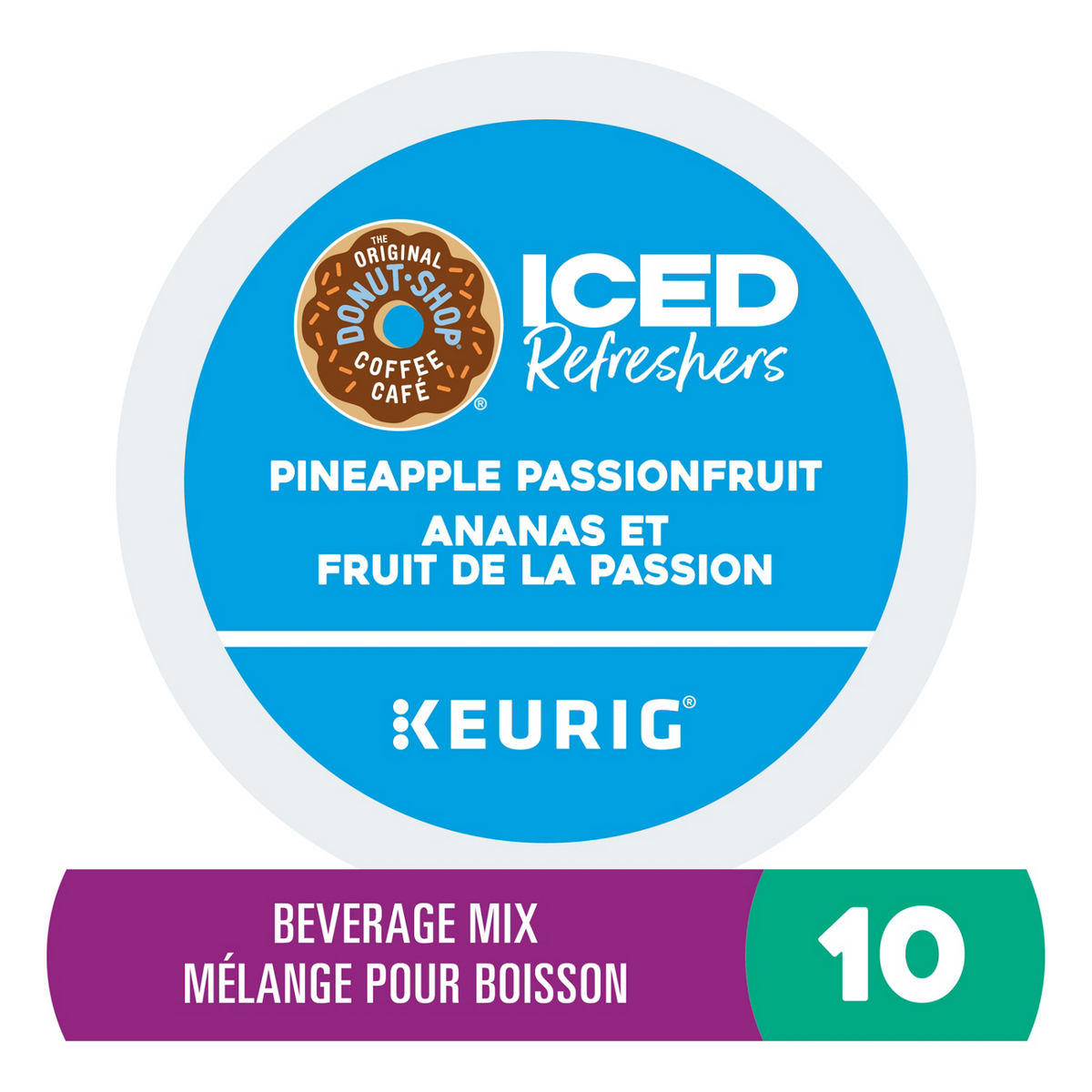The Original Donut Shop® Pineapple Passionfruit Iced Refreshers