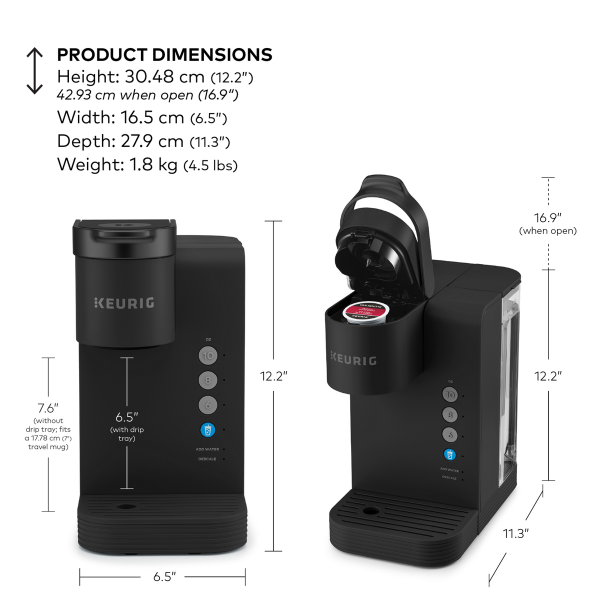 Keurig® K-Express Essentials® Plus Single Serve Coffee Maker