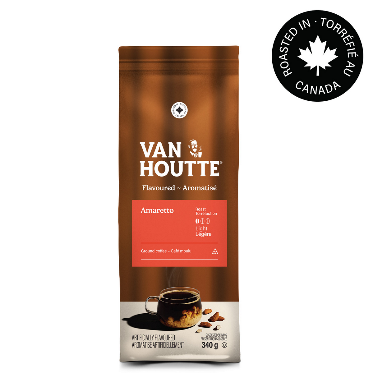Van Houtte Amaretto Light Roast Ground