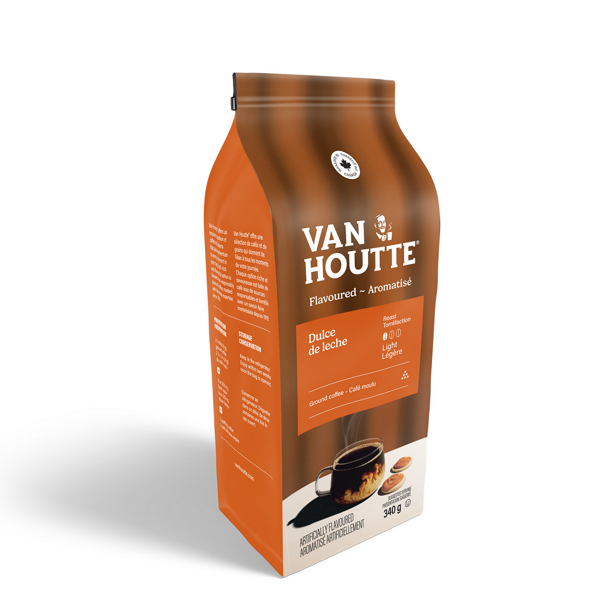 Van Houtte Dulce de Leche Light Roast Ground Coffee