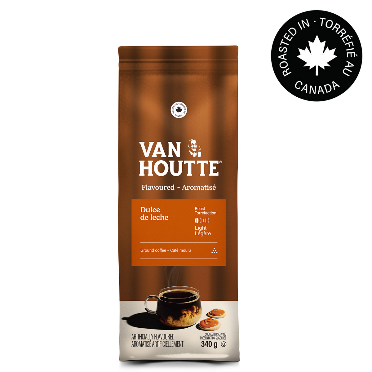 Van Houtte Dulce de Leche Light Roast Ground Coffee
