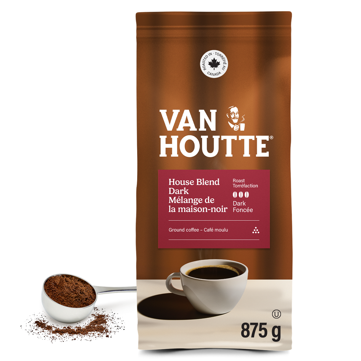 Van Houtte House Blend Dark Ground Coffee