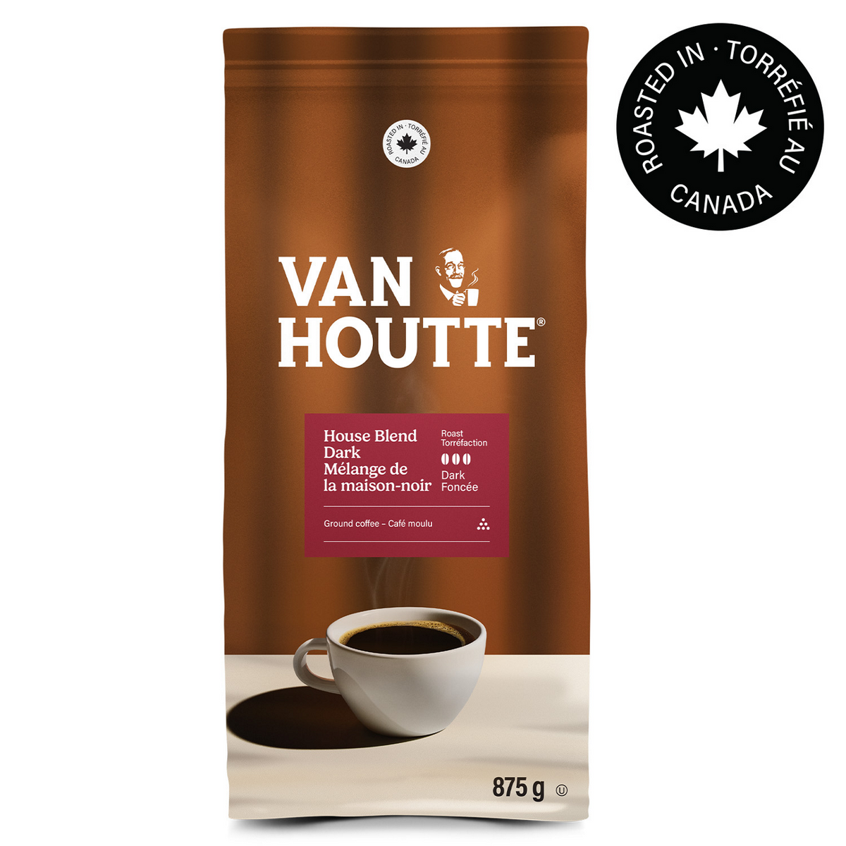 Van Houtte House Blend Dark Ground Coffee