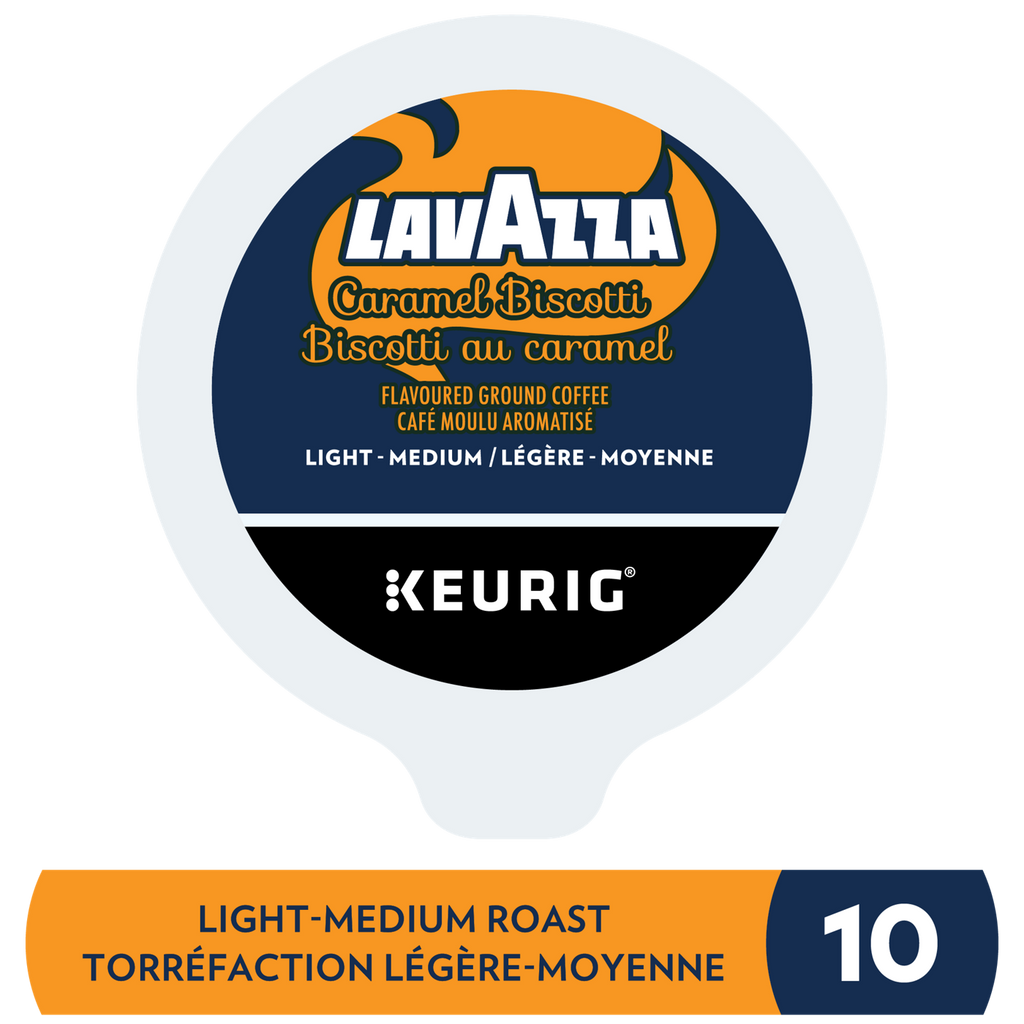 Lavazza Caramel Biscotti, K-Cup Coffee Pods