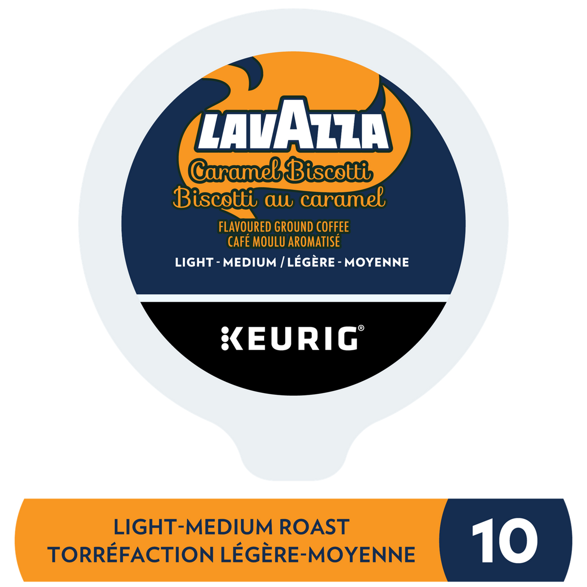 Lavazza Caramel Biscotti, K-Cup Coffee Pods