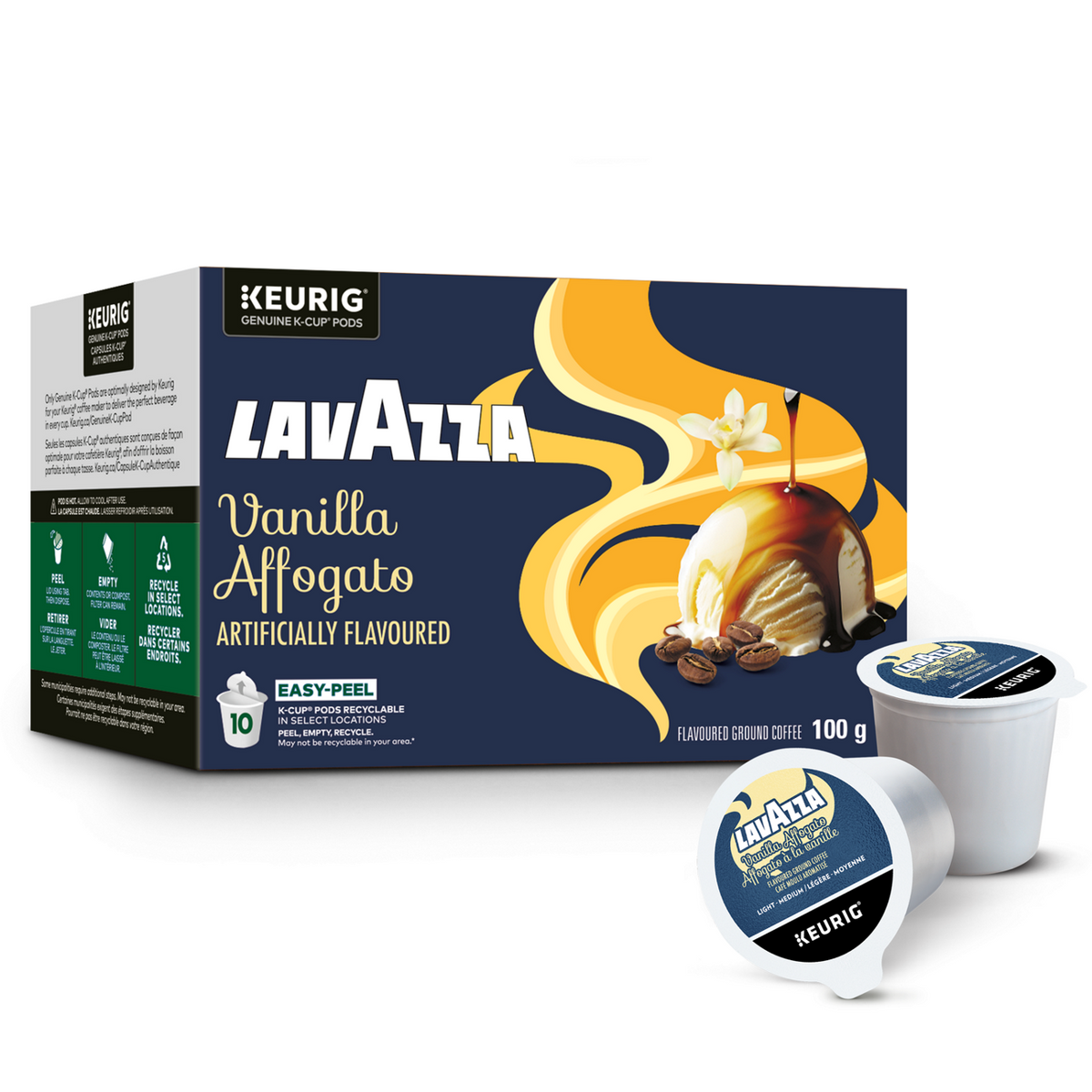 Lavazza Vanilla Affogato, K-Cup Coffee Pods