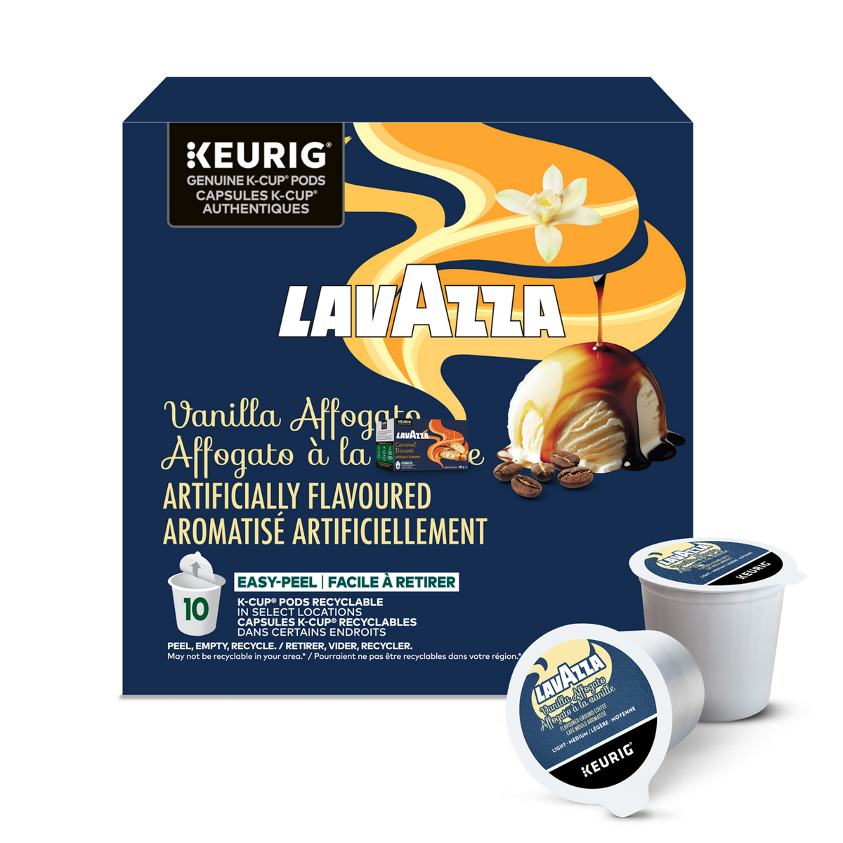 Lavazza Vanilla Affogato, K-Cup Coffee Pods