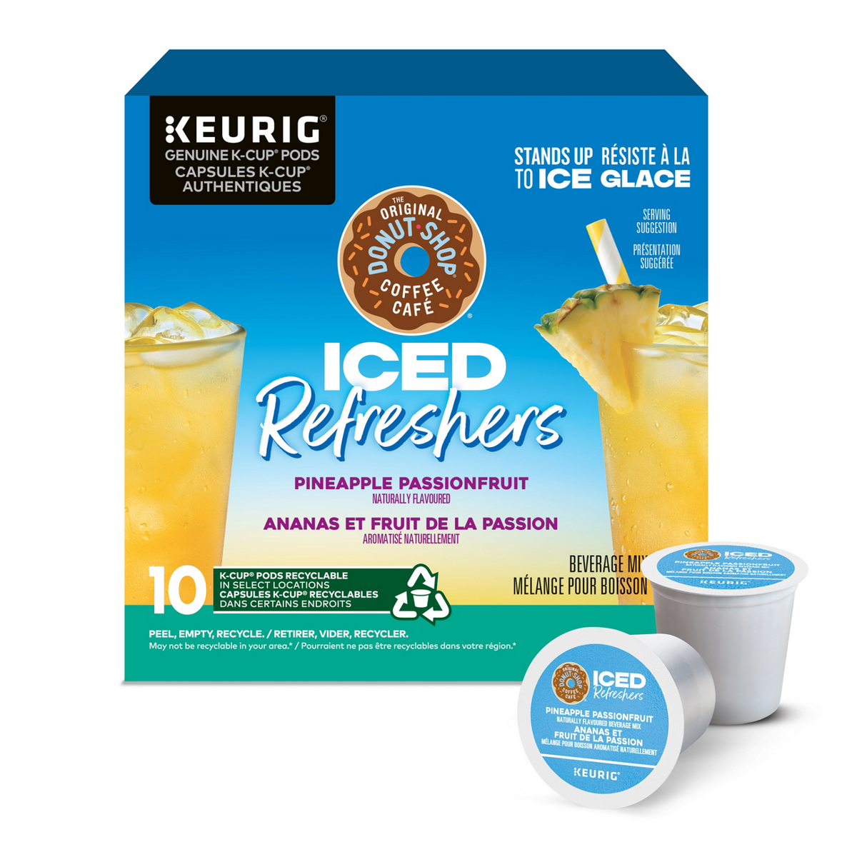 The Original Donut Shop® Pineapple Passionfruit Iced Refreshers