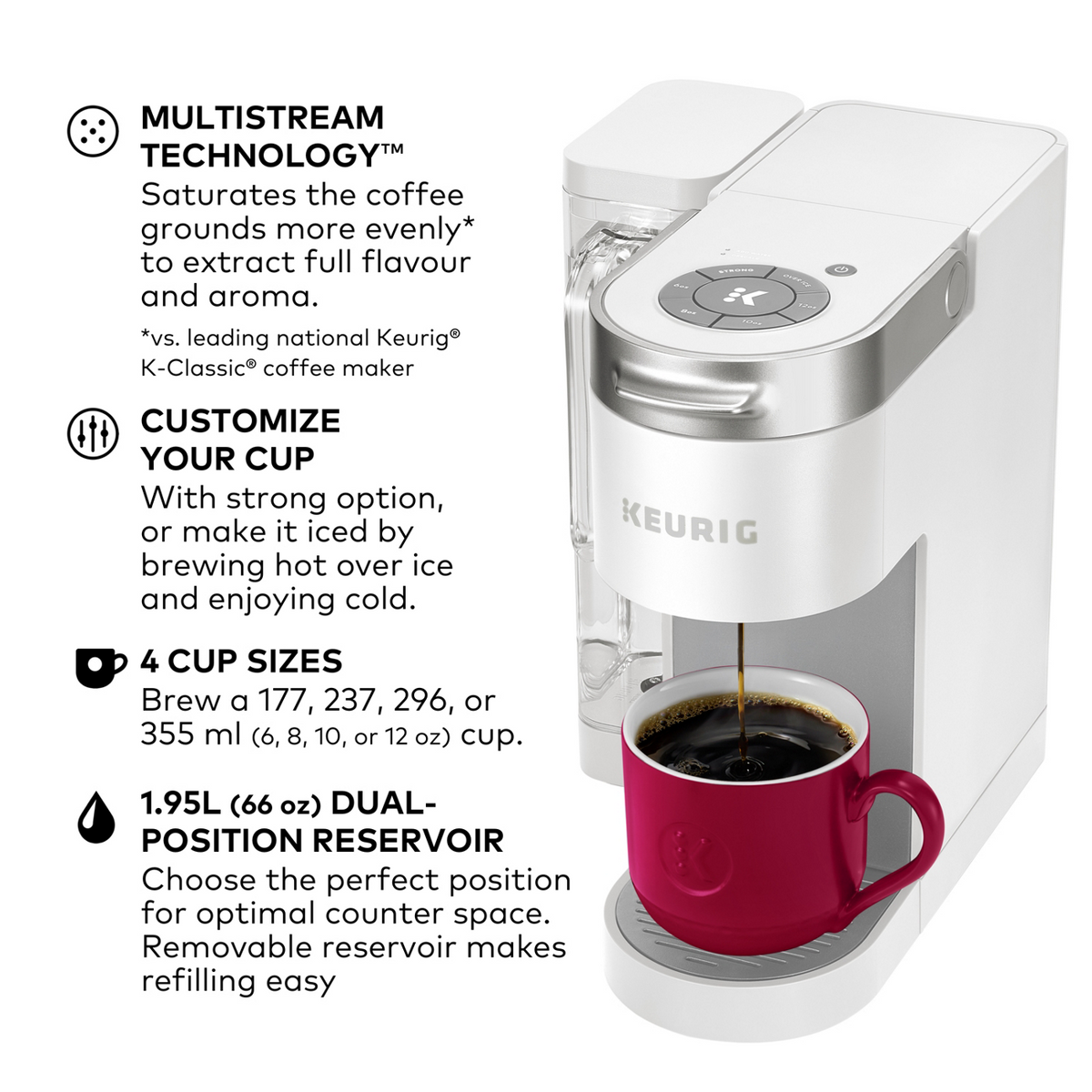 Keurig® K-Supreme® Single Serve Coffee Maker
