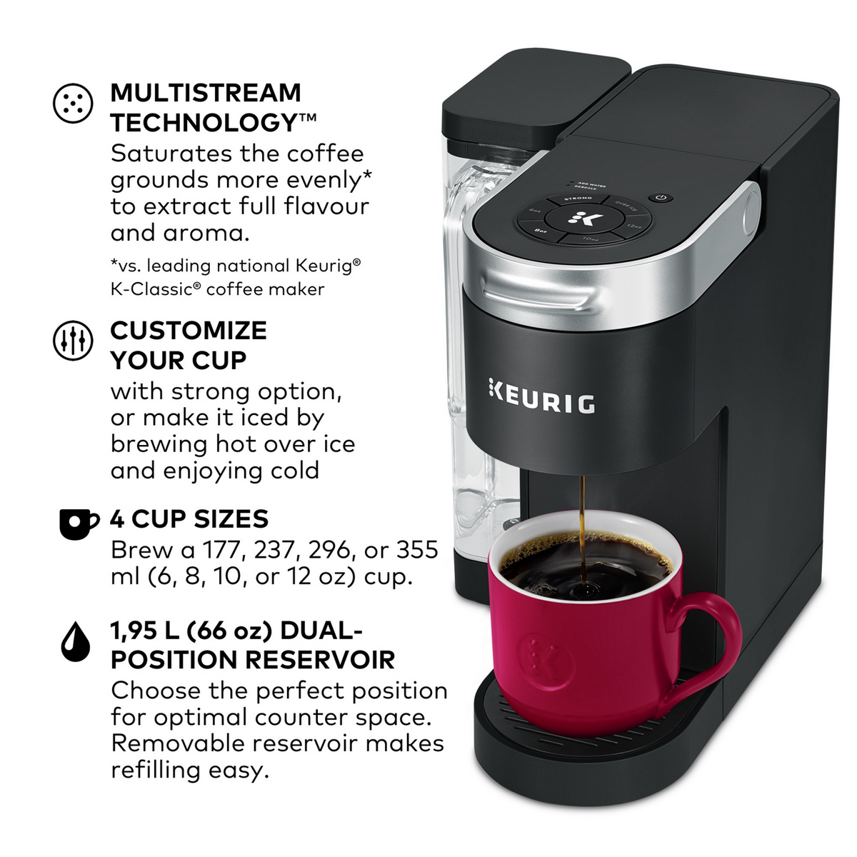 Keurig® K-Supreme® Single Serve Coffee Maker
