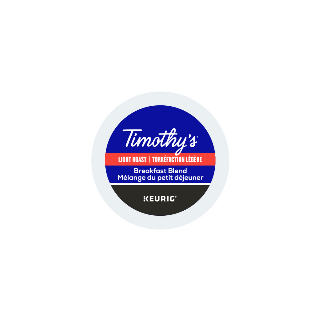 Timothy's Breakfast Blend Light Roast Coffee