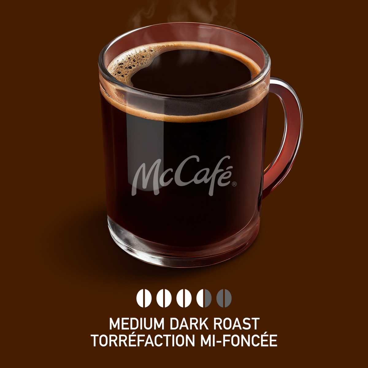 McCafé Premium Medium Dark Roast Decaf Ground Coffee