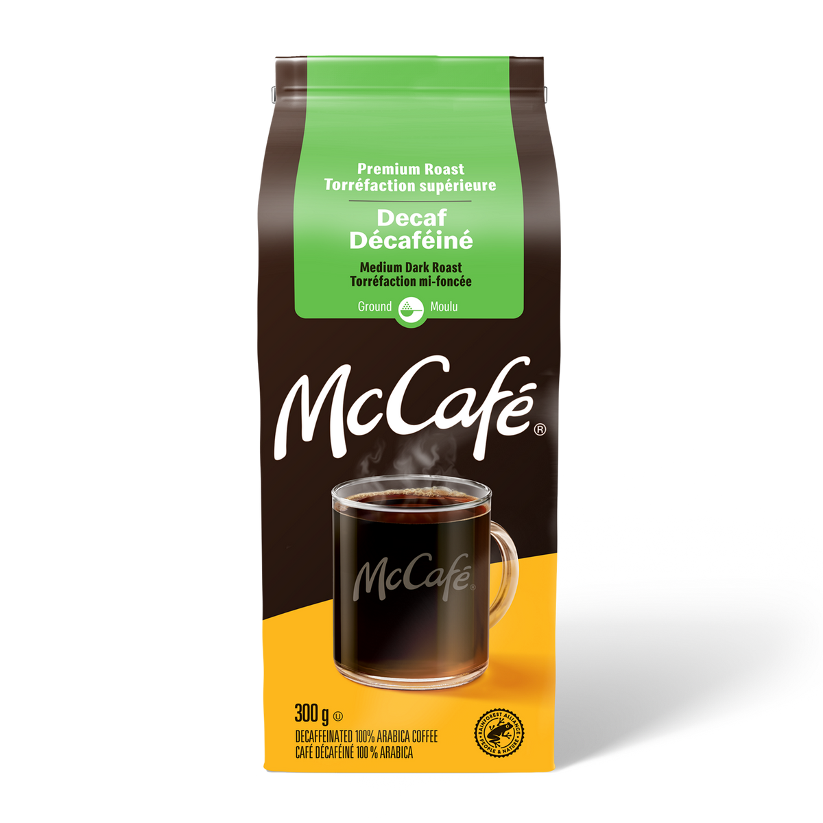 McCafé Premium Medium Dark Roast Decaf Ground Coffee