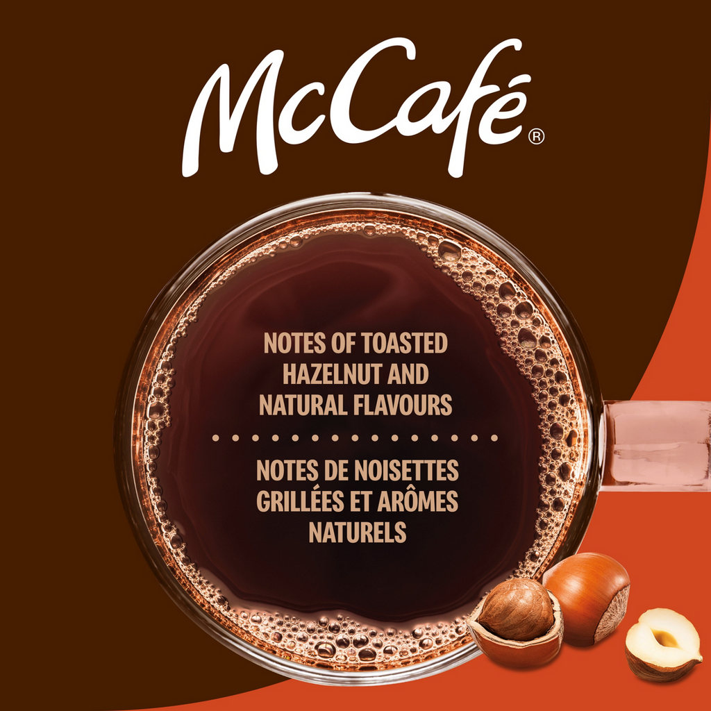 McCafé Premium Hazelnut Flavoured Medium Roast Ground Coffee
