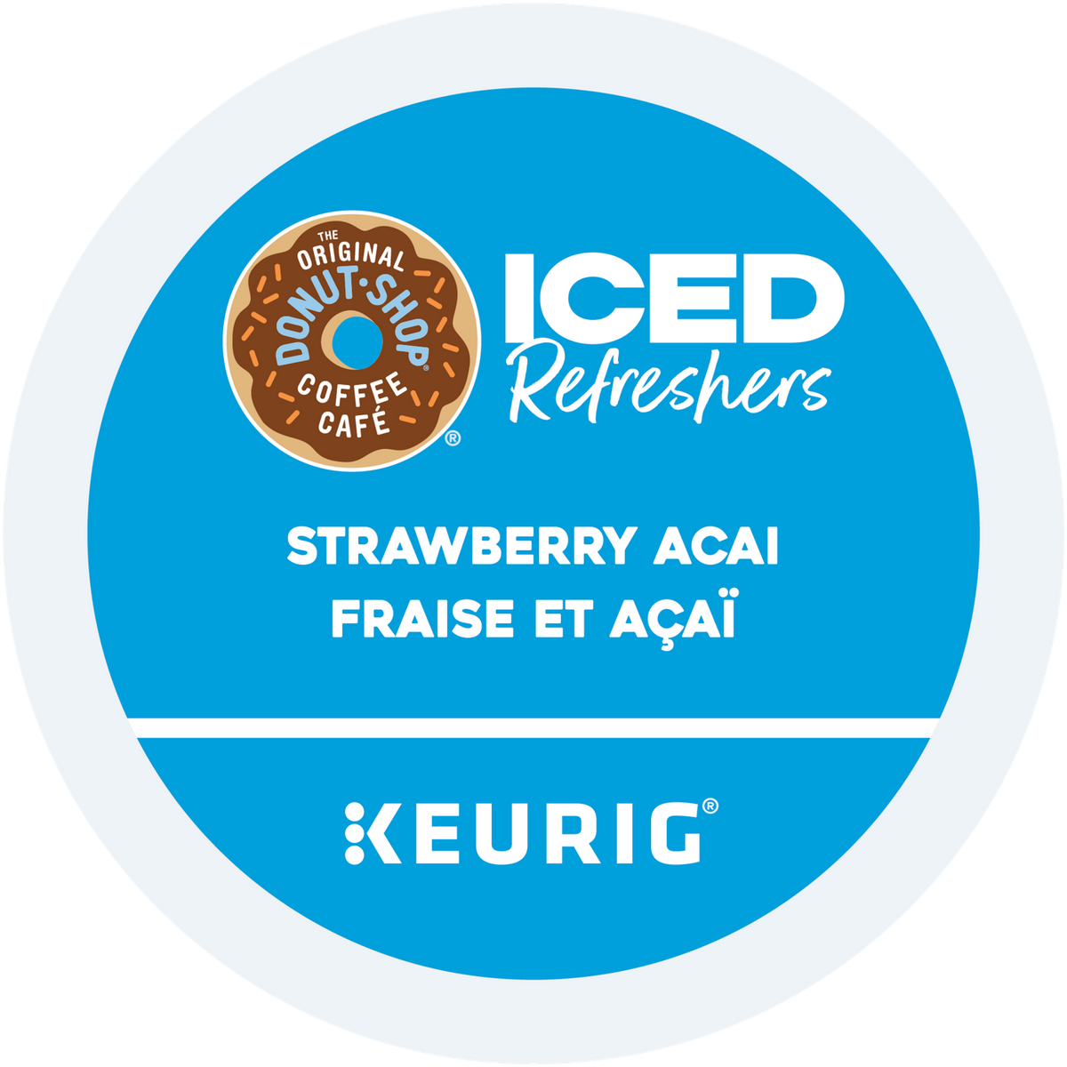 The Original Donut Shop® Strawberry Acai Iced Refreshers