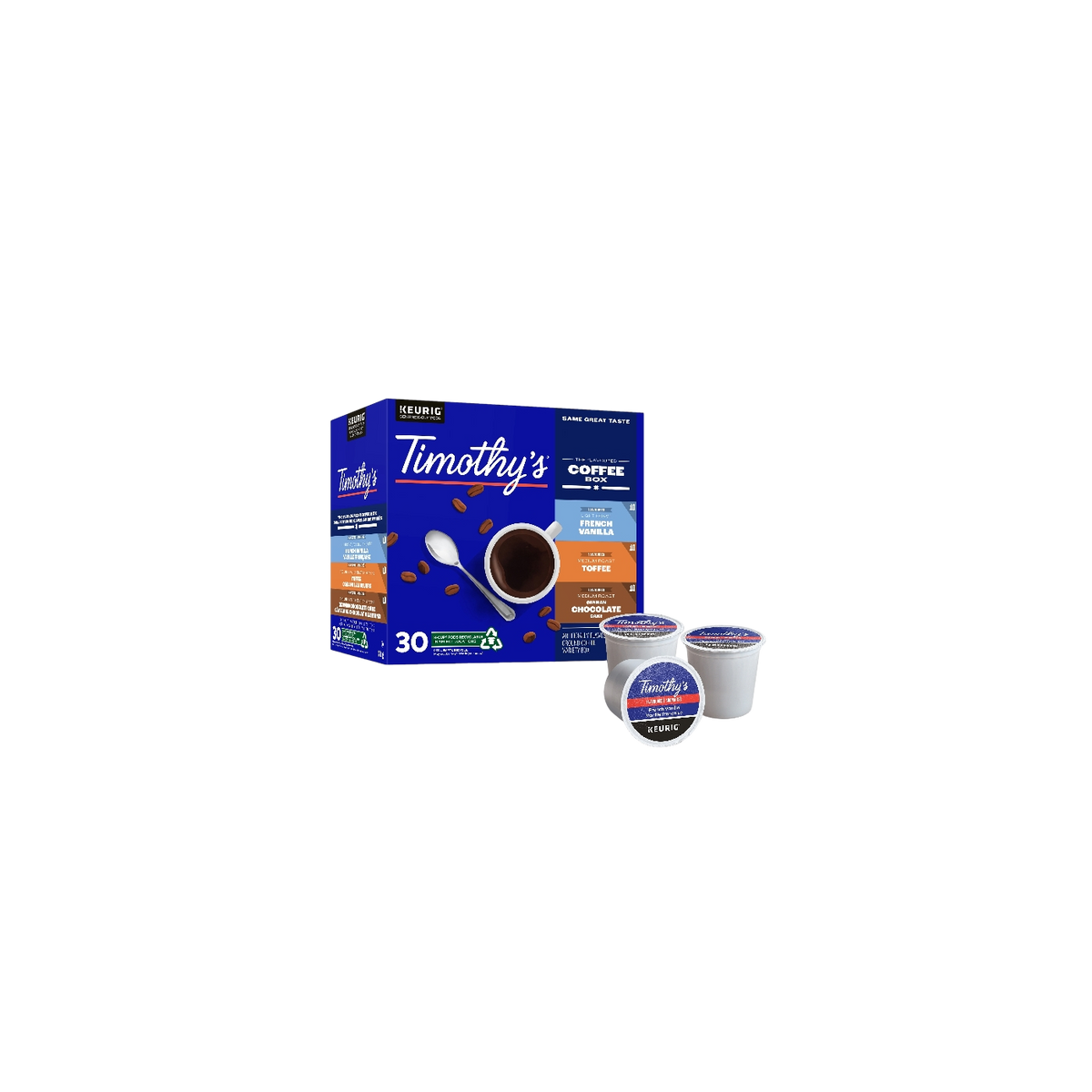 Timothy's Flavoured Variety Pack Coffee