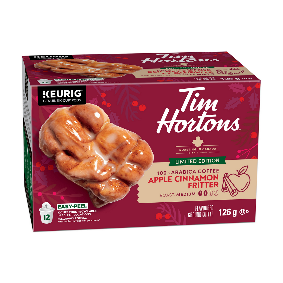 Tim Hortons Apple Cinnamon Fritter