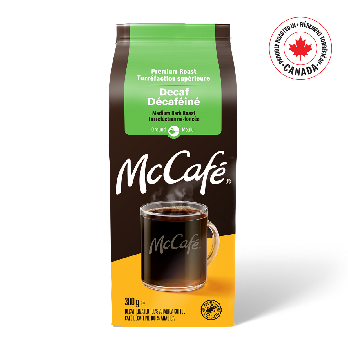 McCafé Premium Medium Dark Roast Decaf Ground Coffee