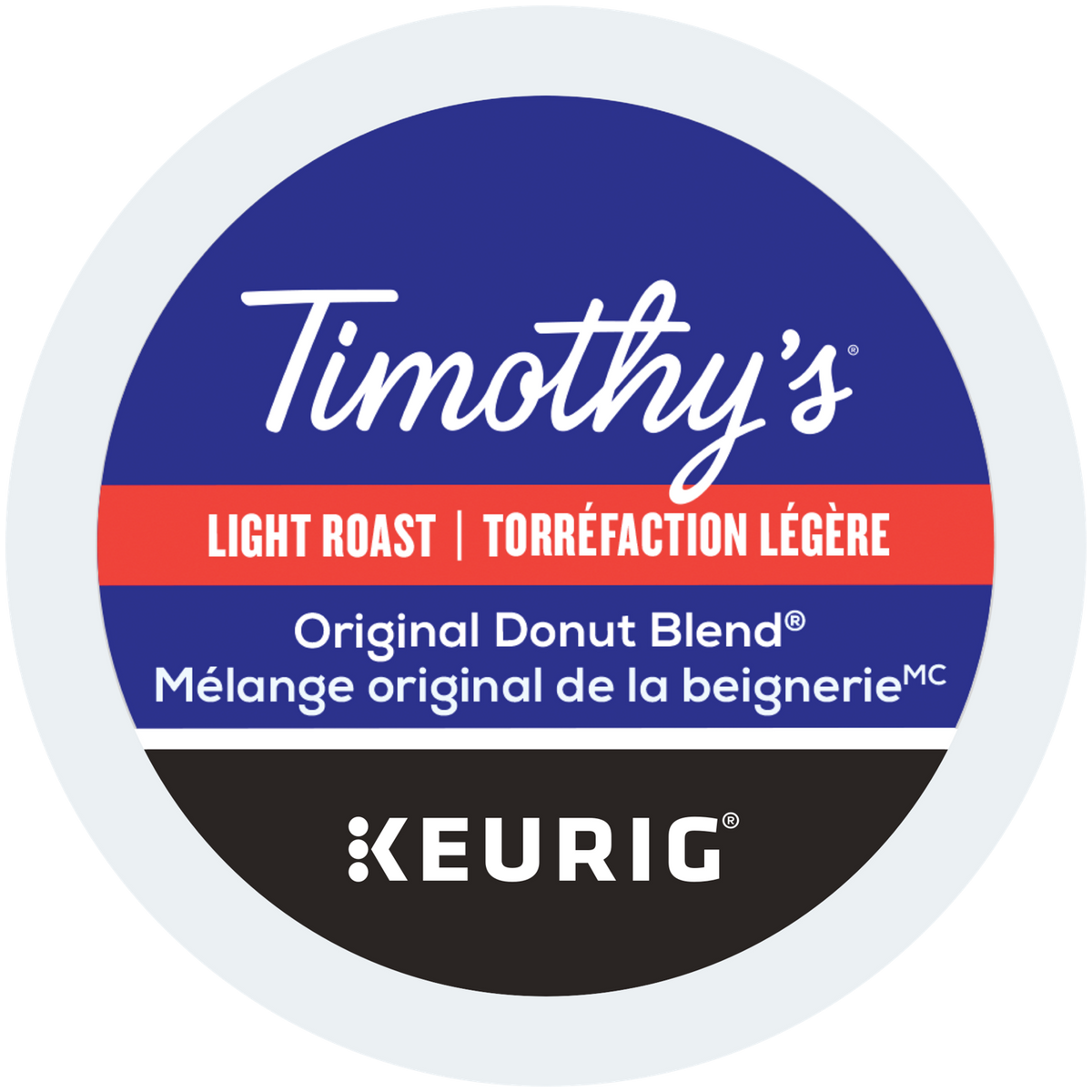 Timothy's Original Donut Blend Light Roast Coffee