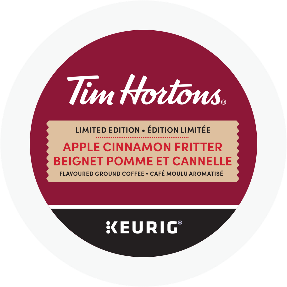 Tim Hortons Apple Cinnamon Fritter
