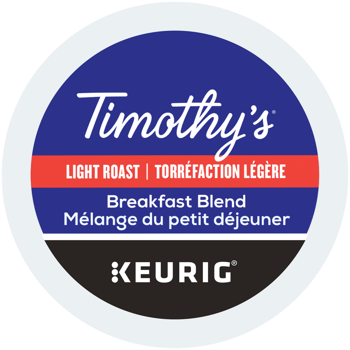 Timothy's Breakfast Blend Light Roast Coffee