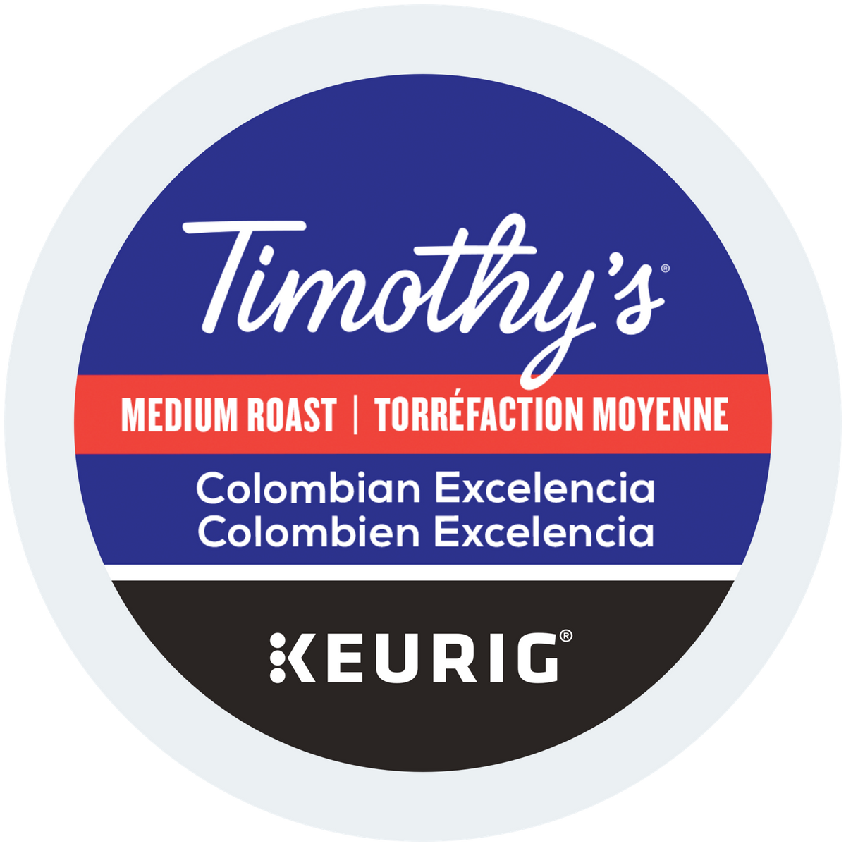 Timothy's Colombian Excelencia Medium Roast Coffee