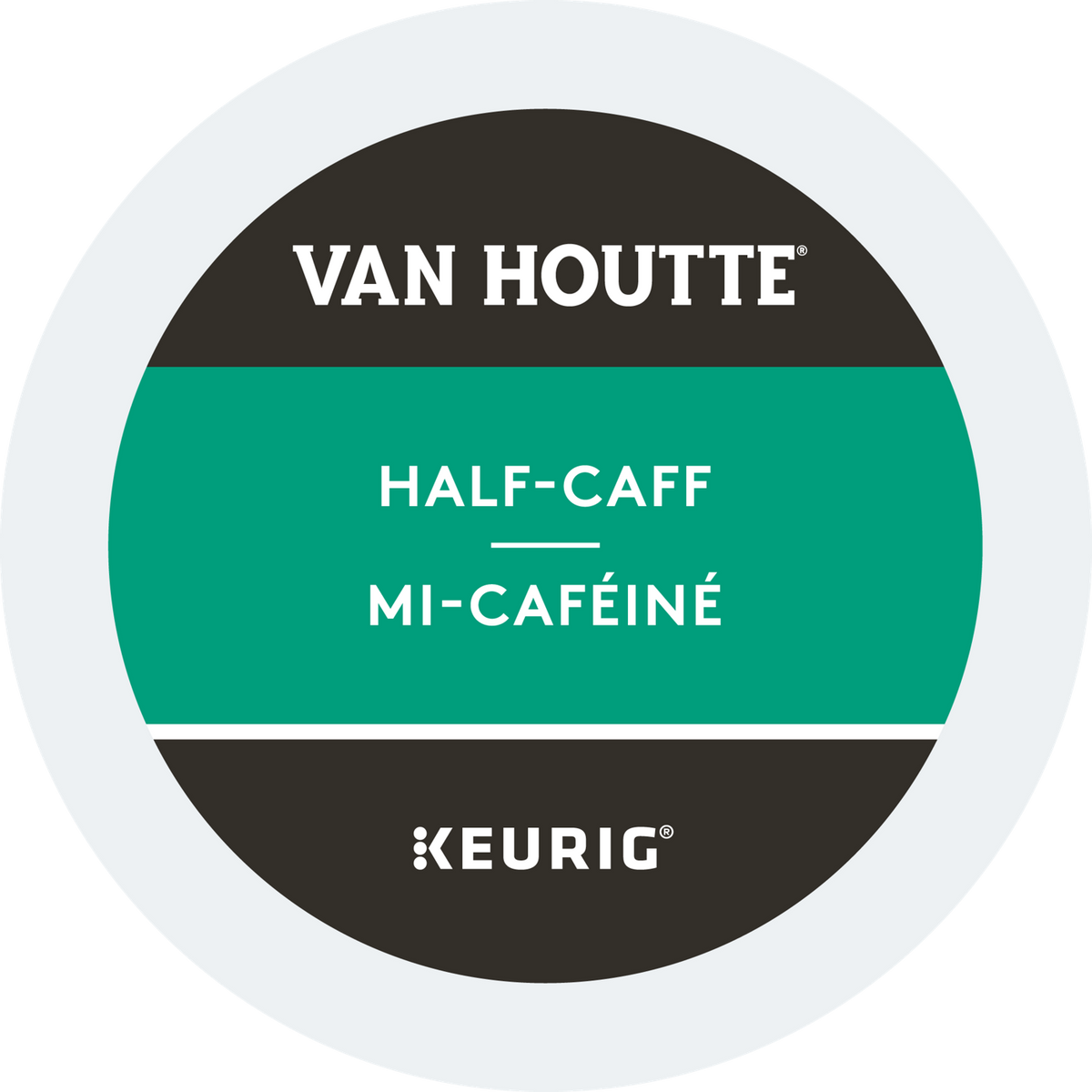 Van Houtte Half Caff Medium Roast Coffee