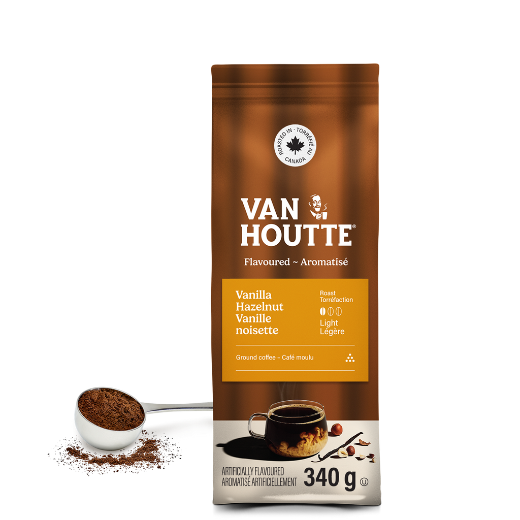 Van Houtte Vanilla Hazelnut Light Roast Ground Coffee